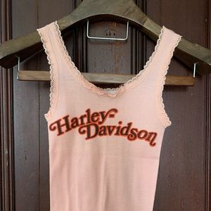 Vintage Harley-Davidson tank